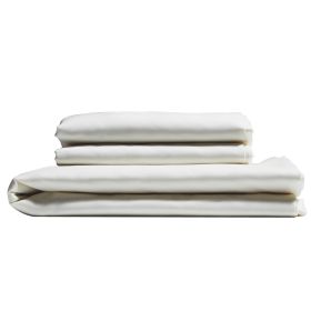 4-Piece Bed Sheet Set - Queen Size, 100% Bamboo Fiber Bedding Set, Cooling, Breathable & Shrink-Resistant Luxury Bed Sheet with Deep Pocket