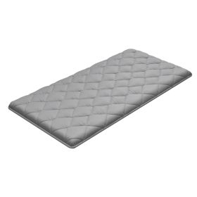 Japanese Tatami Mat, Twin Size Foldable Japanese Tatami Mattress, Futon Mattress with Storage Bag & Fastener, 9-Layer Floor Mat for Sleeping