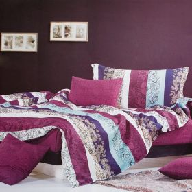 Blancho Bedding - [Love in the Rhine] Luxury 5PC Comforter Set Combo 300GSM (King Size)