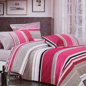 Blancho Bedding - [First Love] Luxury 5PC Comforter Set Combo 300GSM (King Size)