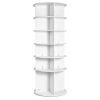 6 Tiers Rotating Shoe Rack Tower, 360Â°Spinning Shoe Display, Revolving Shoe Rack Storage Round Carousel, Lazy Susan Shoe Rack Organizer