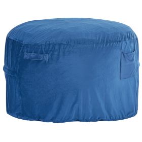 Bean Bag Chair, Round BeanBag Chair with Removable & Washable Cover for Adult