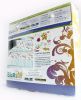 Blancho Bedding - [Rhythm of Colors] Luxury 6PC MEGA Comforter Set Combo 300GSM (Twin Size)