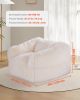 Bean Bag Chair, BeanBag Sofa Chair with Armrests for Adults, Fluffy Plush & High-Density Foam Filling Adult Bean Bag with Zapper