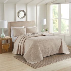 3 Piece Reversible Bedspread Set (Color: as Pic)