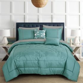 Urenna 9PC COMFORTER SET (size: QUEEN)